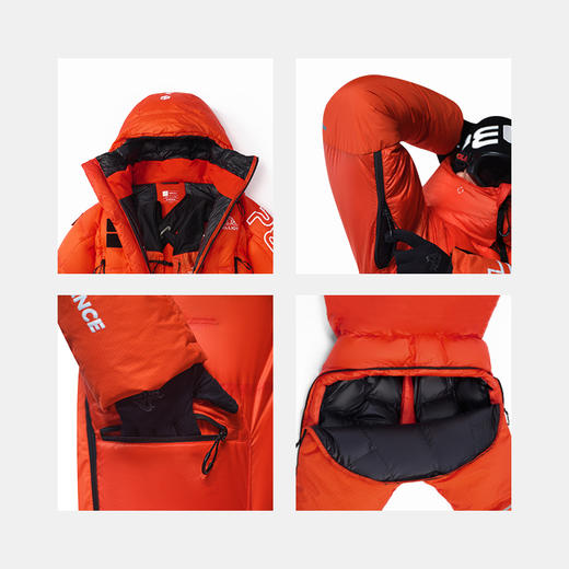 【THE LIMIT SERIES系列】伯希和极境全能型高海拔攀登连体羽绒服 商品图4