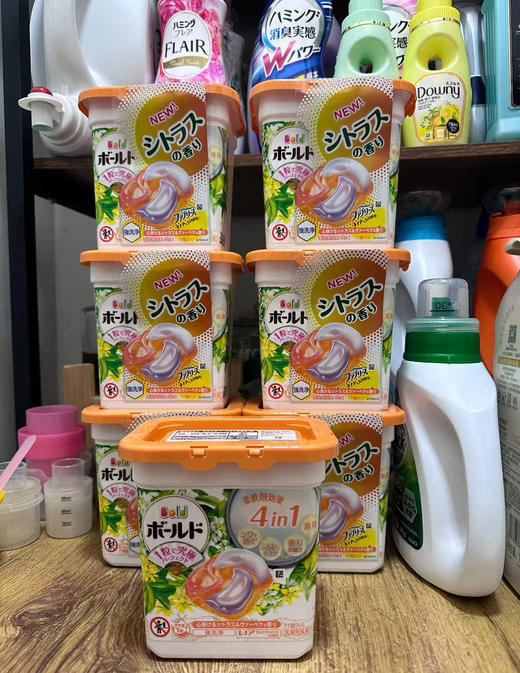 【自然清新 4D立体构造  洗护升级】日本原装宝洁洗衣球 三色洗衣液多种香型 商品图1