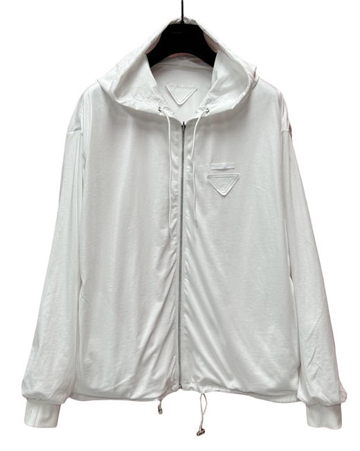 中性款尼龙双面穿连帽外套020 商品图0