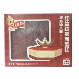 知是 咸奶油红丝绒慕斯蛋糕 75g/盒