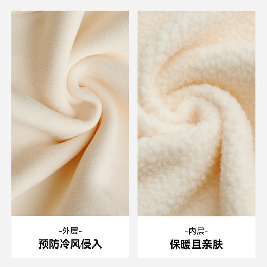 伯希和抓绒衣女摇粒绒百搭休闲上衣户外透气连帽运动开衫登山外套 商品图3