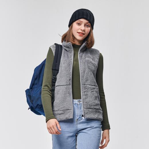 伯希和户外开衫摇粒绒马甲女加厚保暖无袖内搭休闲抓绒衣运动外套 商品图2