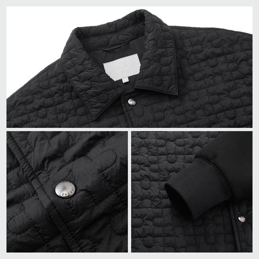 九牧王 保暖零压 秋季舒适抗菌夹克DJ25521 商品图3