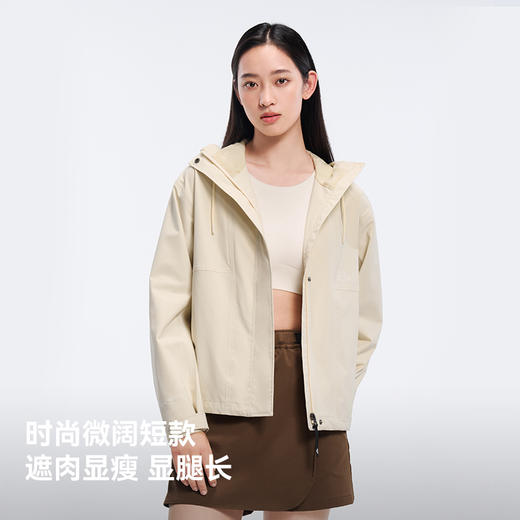 【归野】伯希和户外单层冲锋衣女2025新款Teflon三防徒步登山服男 商品图4