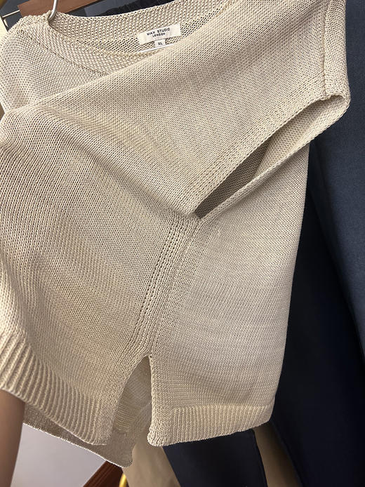 原单大白菜！好看的亚麻天丝针织背心~量极少！ 商品图8