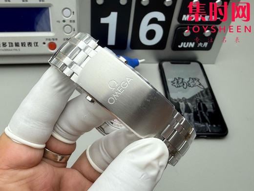 欧米茄VS海马300米系列V4版 8800一体机 VS海马v4版 原装开模 间玫金海马 男士腕表 商品图7