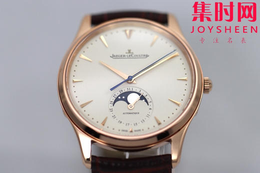 积家ZF月相大师V2版 玫金壳 男士腕表 超薄一体机 商品图2