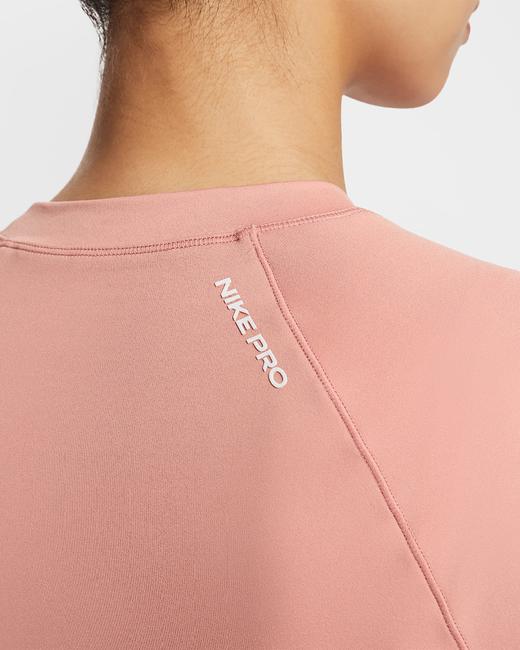 Nike 耐克Pro Dri-FIT 女子速干紧身短袖训练上衣FV7843-685 商品图4