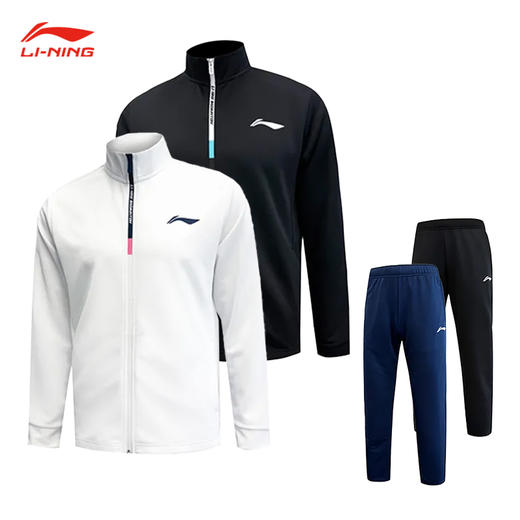 李宁 中性款 卫衣长袖套装 AWEV021 商品图0