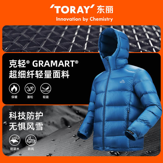 【P系列】伯希和户外1000蓬加厚鹅绒羽绒服男登山滑雪服/极寒MAX 商品图3