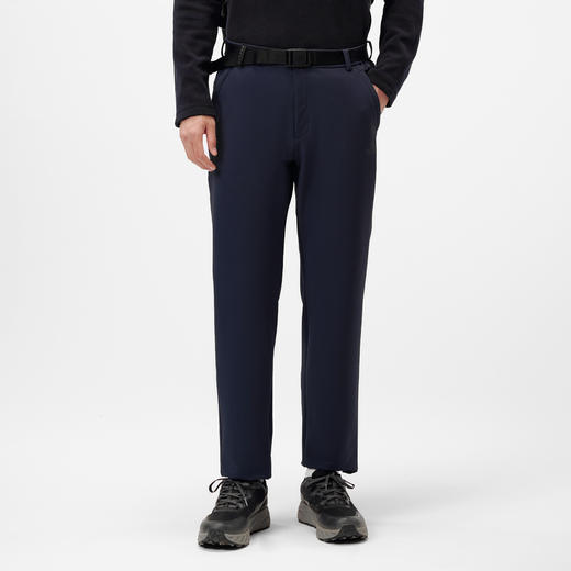 伯希和户外软壳裤男25新款防风防泼水徒步登山裤高弹舒适休闲长裤 商品图3