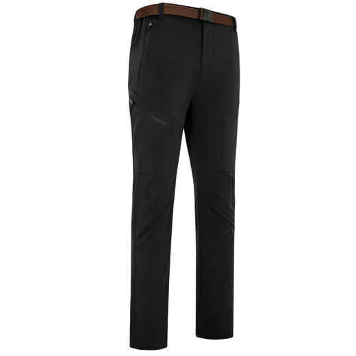 【99秒杀！】LUCKY DEER/幸运鹿情侣款透气四面弹运动工装防风冲锋软壳裤 商品图5