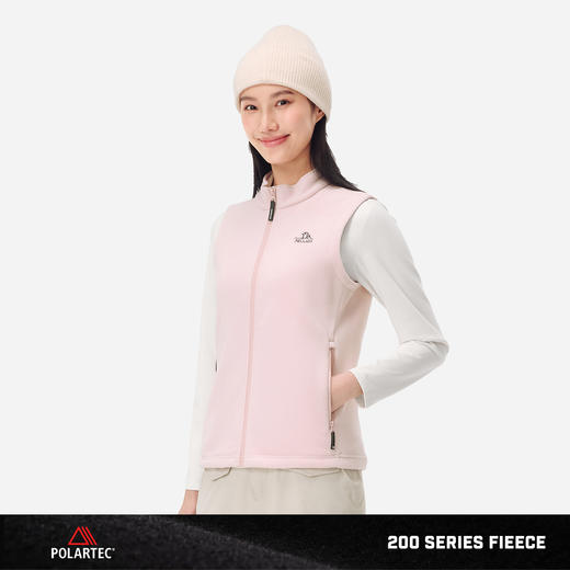 【P系列】伯希和Polartec200户外抓绒马甲女保暖透气徒步登山外套 商品图4