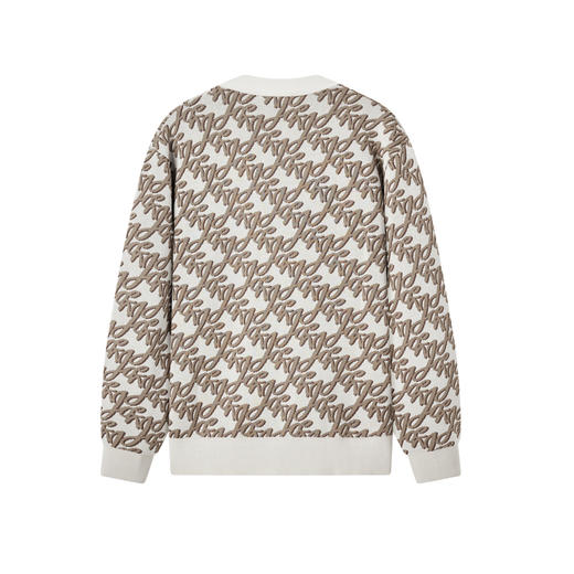 九牧王 商务休闲春季卡其色标准版毛衫JY1E10210 商品图1