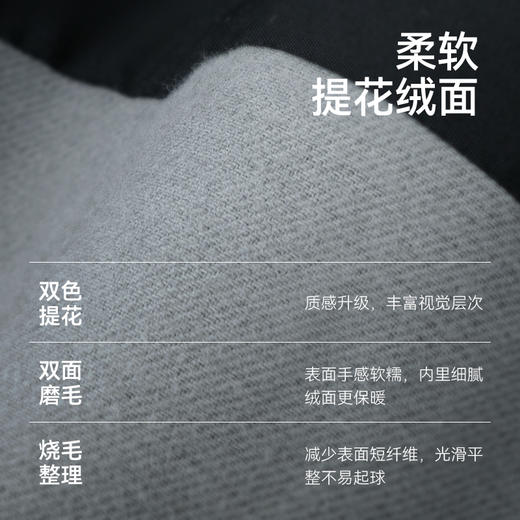 【FW26新品】秋冬纯棉梭织里绒保暖衬衫外套-CS17-02 商品图6