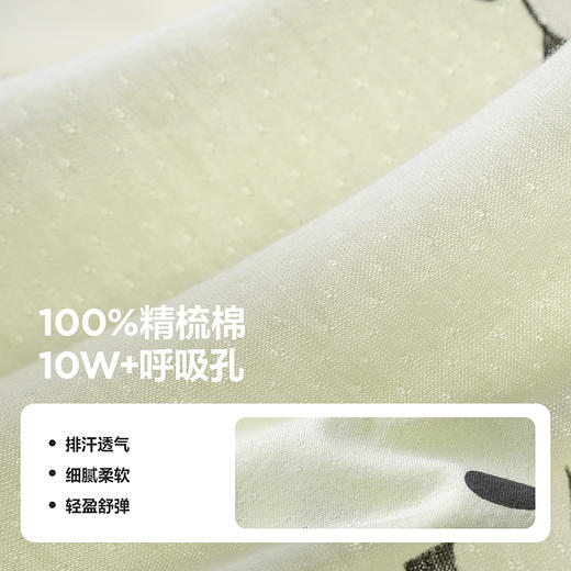 【植物芯】迷你巴拉女童亲肤纯棉家居服套装宝宝透气可爱睡裙 商品图3