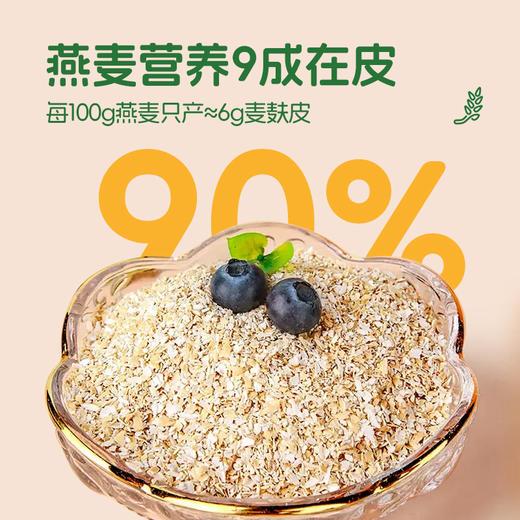 SY【限时秒杀】荷兰乳牛有机燕麦麸皮420g(30g*14）*2袋 商品图2
