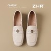 ZHR则则圆头单鞋2025秋新款法式复古脚蹬乐福鞋软底防滑百搭单鞋 商品缩略图8