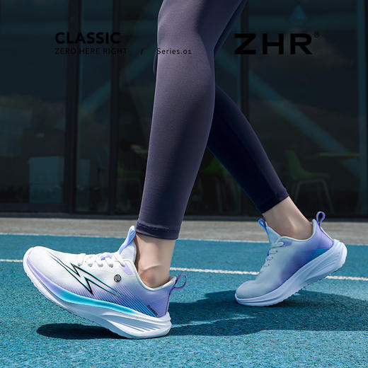 ZHR跑步鞋学生体侧跳远中考梯云训练专用竞速跑鞋男女同款休闲鞋 商品图0