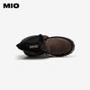 MIO米奥瘦瘦靴厚底圆头增高纯色弹力靴袜靴长筒靴女M255814413 商品缩略图3