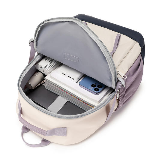 EOSY壹鹿童ins学院风休闲双肩包轻便大容量防水EO44 商品图11