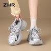 ZHR则则银色厚底增高老爹鞋情侣同款运动休闲鞋秋季户外百搭女鞋 商品缩略图7