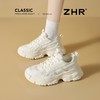 ZHR网面条纹老爹鞋透气厚底增高女鞋2025秋新款小个子运动休闲鞋 商品缩略图7