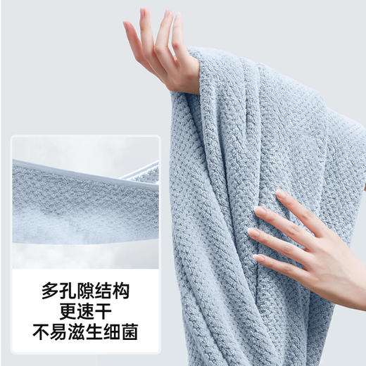 【柔软亲肤不掉毛】GRAREY格瑞亚-5A抗菌大浴巾 商品图2