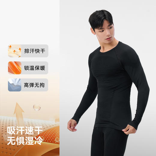 【P系列】伯希和户外功能内衣男女套装冬季滑雪保暖排汗肌底衣 商品图3