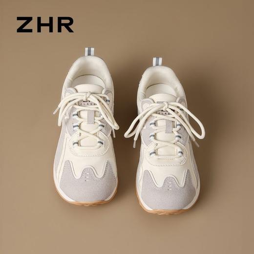 ZHR平底低跟阿甘鞋芭蕾风德训鞋2025秋季户外百搭透气运动休闲鞋 商品图8