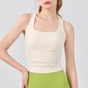【减震】带胸垫显腰瘦高强度运动内衣健身吊带文胸瑜伽背心BM 商品缩略图0