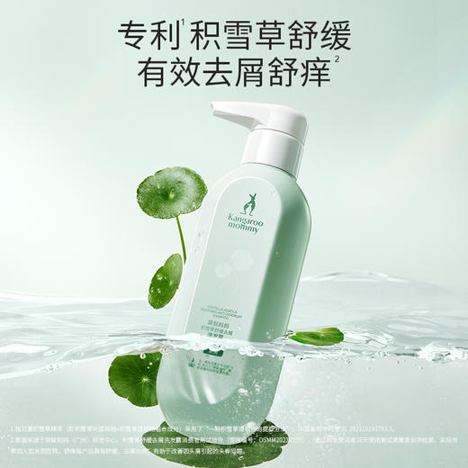 【自营】 袋鼠妈妈 准妈妈孕期专用柔顺 洗发露 小麦水润柔滑/茶籽清爽控油/雪草舒缓去屑 300g 商品图12