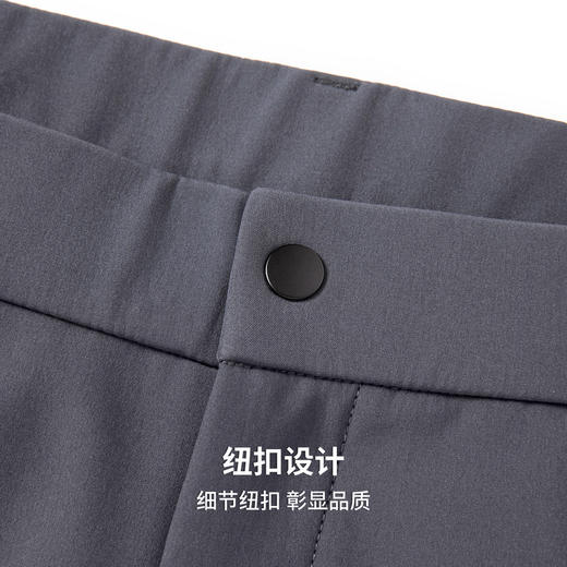 【防水防油污】圣得西男士加绒保暖休闲裤2025秋弹力亲肤直筒长裤 商品图9