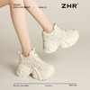 ZHR则则【8cm厚底】内增高小白鞋女百搭显高休闲鞋柔软轻便运动鞋 商品缩略图8