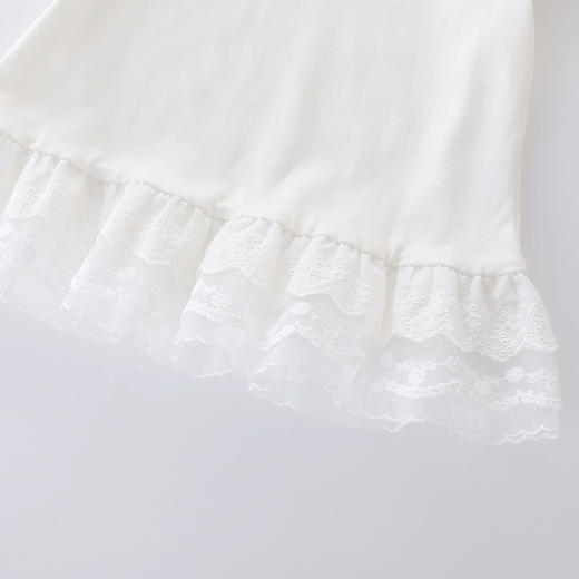 蝴蝶结蕾丝打底衫 商品图2