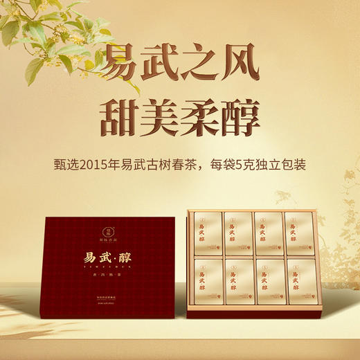 2025年易武·醇熟茶礼盒装送礼大气 甄选2015年易武古树春茶 商品图0
