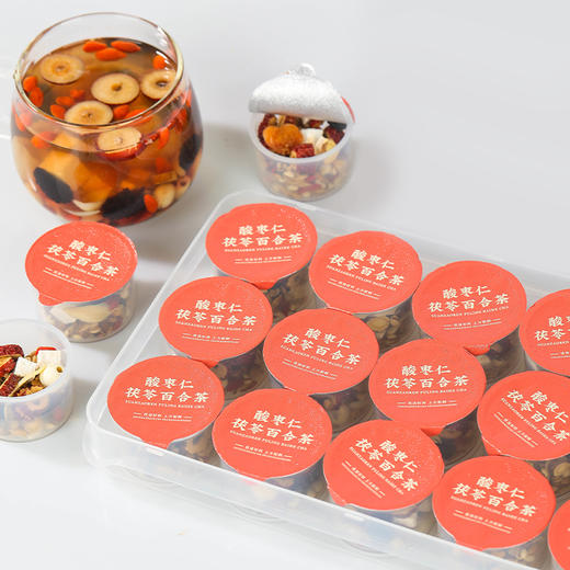 米伊小姐·酸枣仁茯苓百合茶 日常养护无负担 定量罐装 方便携带 商品图3