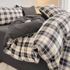 全棉秋冬磨毛四件套贝壳边加厚保暖纯棉被套床单床上用品G119100115 商品缩略图5