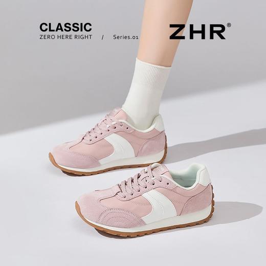 ZHR则则百搭休闲运动鞋2025年新款女鞋爆款阿甘鞋一脚蹬懒人板鞋 商品图8