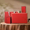 茶韵皮盒【两铁罐+杯 红色】60元一套/一箱12套 商品缩略图2