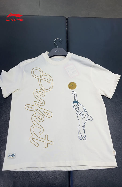 李宁2025秋季新品男子短袖文化衫AHSVB73 商品图0