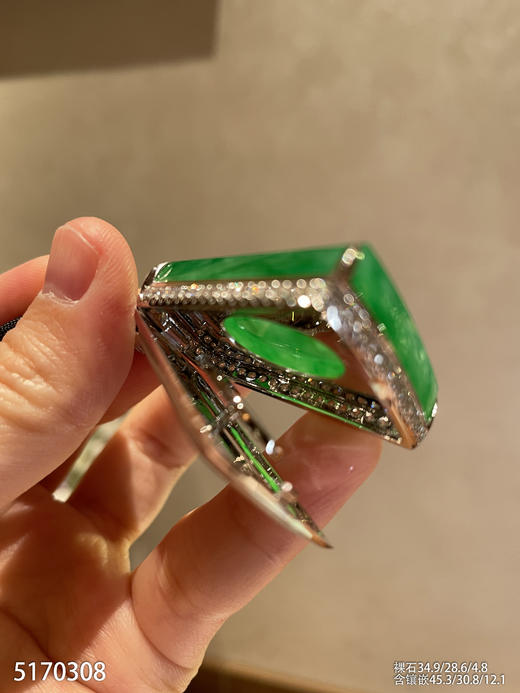 艳绿无事牌吊坠【5170308】具体价格微信咨询 商品图6