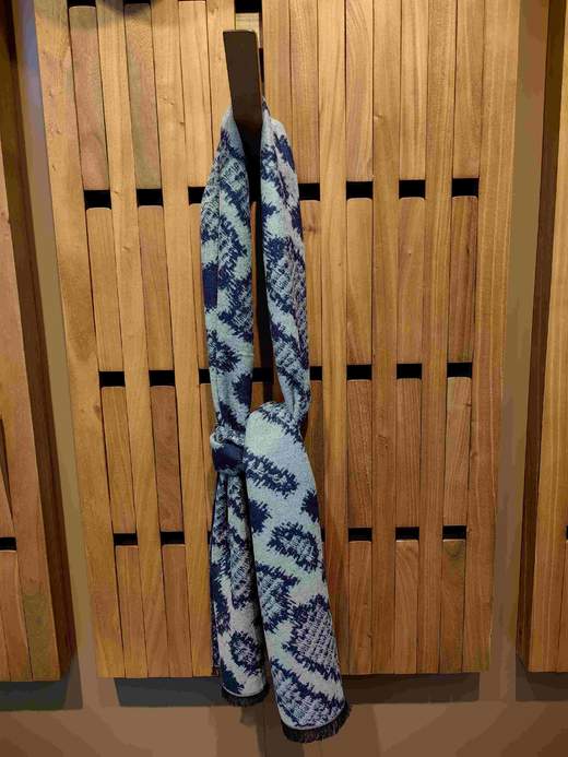 优品堂『简约达人2』真丝+拉绒双面长巾 商品图8