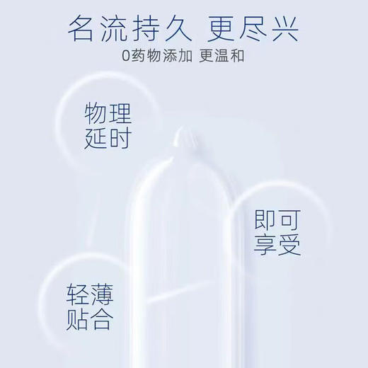 名流延时避孕套超薄安全套男专用持久防狼牙早泄敏感套套龟头情趣用品 【三重持久32只装】超薄+颗粒+久润 商品图5