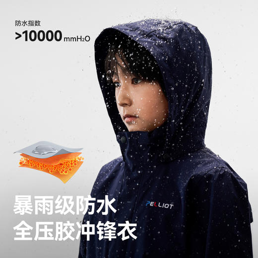 【经典2.0】伯希和户外儿童冲锋衣男童女童新款登山服三合一外套 商品图1