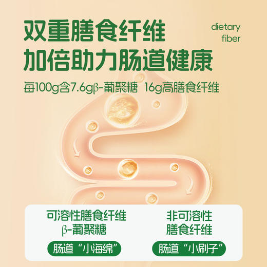 SY【限时秒杀】荷兰乳牛有机燕麦麸皮420g(30g*14）*2袋 商品图3