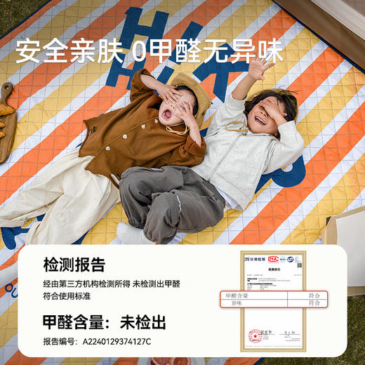 【HIKER】伯希和户外野餐垫露营防潮垫加厚超声波沙滩草坪地垫子 商品图1