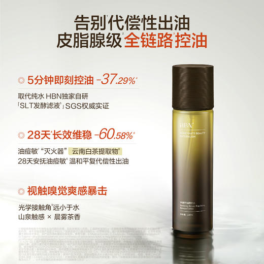 【新品上市】HBN控油精粹水祛痘舒缓细毛孔爽肤水湿敷化妆水 商品图1