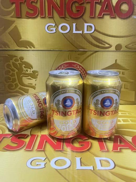 青岛啤酒330ml 罐（港)（黄箱）（1*24）6901035603270 商品图0