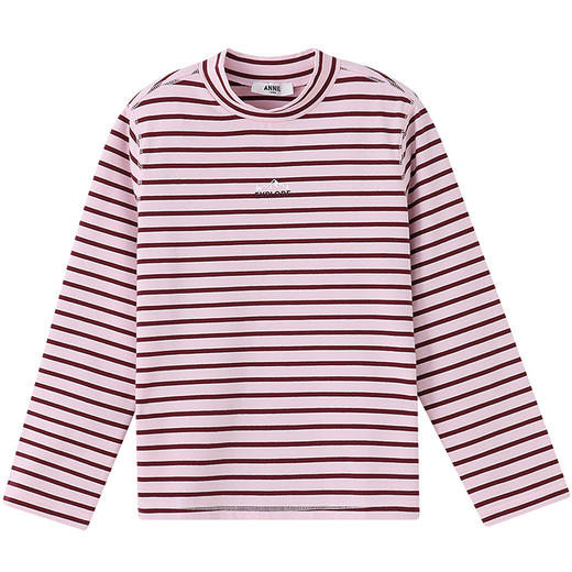 男女童中领长袖针织衫秋季新款安奈儿童装小程序专享EM531581 商品图7